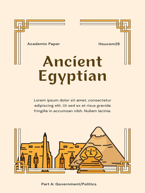 Title details for Ancient Egyptian by Houcem2028 - Available